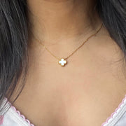 Reversible Clover necklace