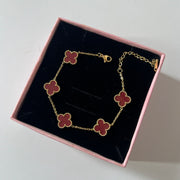 Khione red bracelet