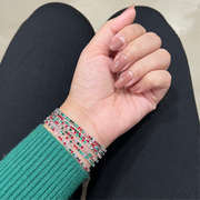 Elea multicolor bracelet (set of 6)