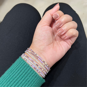 Elea purple bracelet (set of 6)