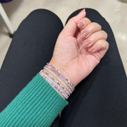 Elea purple bracelet (set of 6)