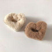 Heart Fur claw clip